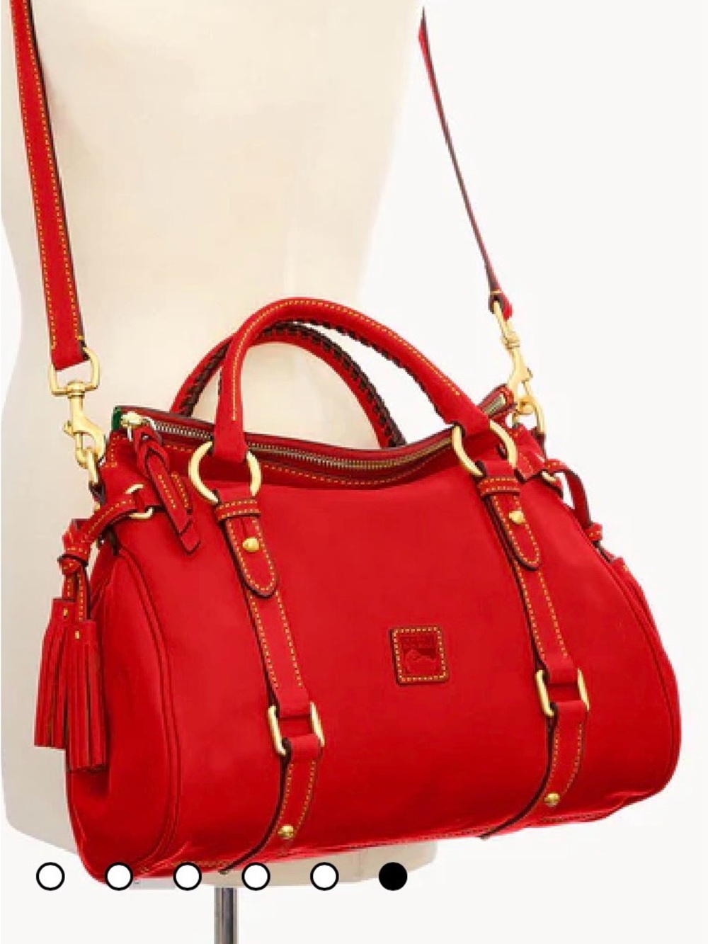 💋💄❤️Dooney & Bourke Florentine Satchel $588 ❣️Final Price Drop❣️ - Picture 16 of 17